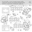 Zgadywanie doklejanie szyfry dla dzieci książeczka edukacyjna
