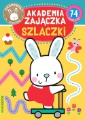 Akademia zajączka szlaczki z naklejkami 74 naklejki książeczka edukacyjna