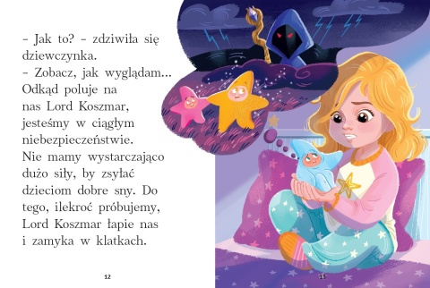 Aniela na tropie snów duże litery książka do nauki czytania dla dzieci