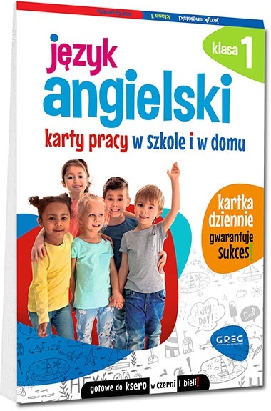 Ćwiczenia dla pierwszaka Karty pracy klasa 1 Matematyka Angielski Greg