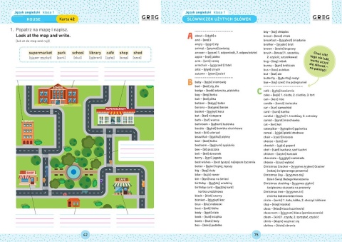 Ćwiczenia dla pierwszaka Karty pracy klasa 1 Matematyka Angielski Greg