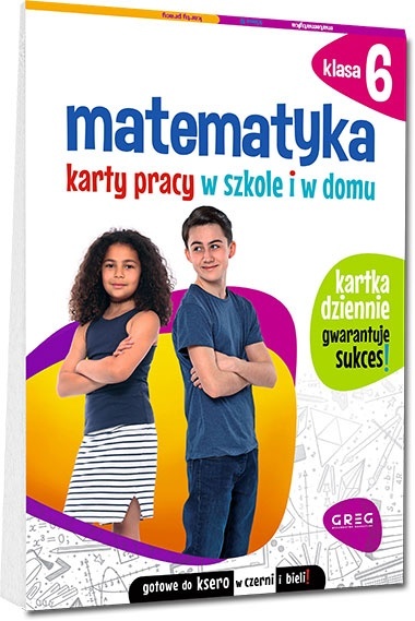Język angielski klasa 6 Karty pracy Pakiet Język Polski Matematyka Greg