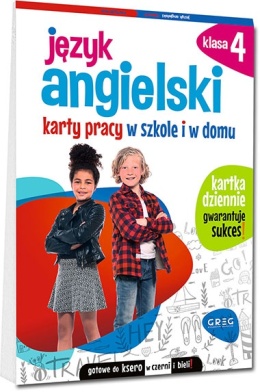 Karty Pracy Klasa 4 szkoły podstawowej Pakiet Polski Angielski Matematyka