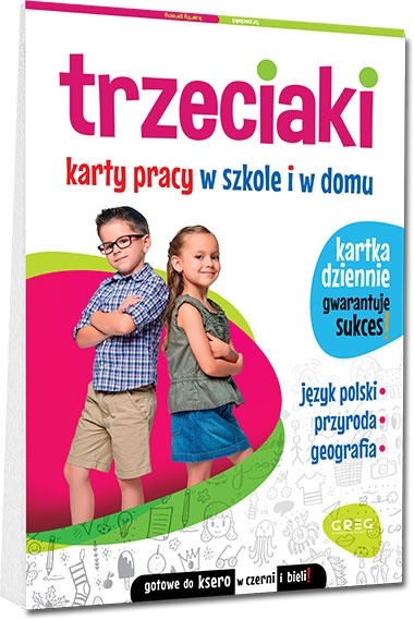 Karty pracy klasa 3 Trzeciaki Ortografia Matematyka GREG Szkoła podstawowa