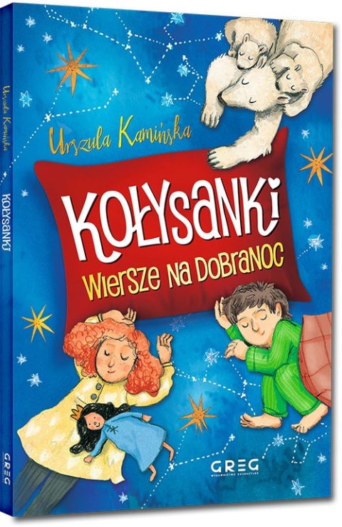 Kołysanki wiersze na dobranoc książka dla dzieci twarda 64 strony