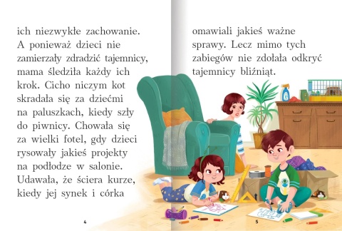 Kosmiczna podróż duże litery książka do nauki czytania dla dzieci Aksjomat