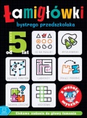 Łamigłówki bystrego przedszkolaka z myszką zadania logiczne 5+