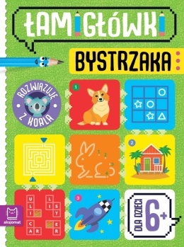 Łamigłówki bystrzaka z koalą zadania logiczne dla dzieci 6+ Aksjomat