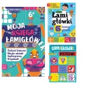 Łamigłówki dla dzieci 6 lat zestaw książek zadania logiczne koncentracja