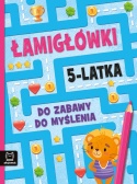 Łamigłówki dla przedszkolaka Pakiet 5 książeczek zadania labirynty 5 6 lat