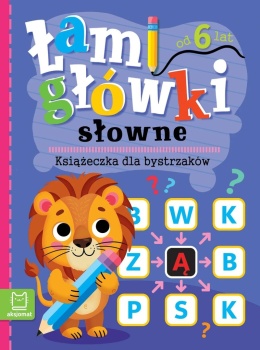 Łamigłówki słowne dla dzieci 6+ zadania językowe 48 stron Aksjomat