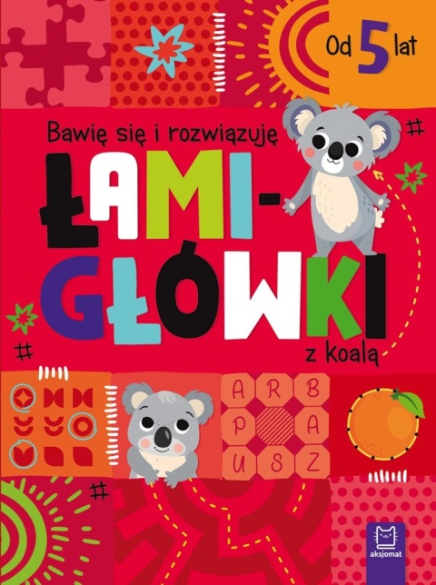 Łamigłówki z koalą i lamą Zestaw od 5 lat Zadania dla dzieci Aksjomat
