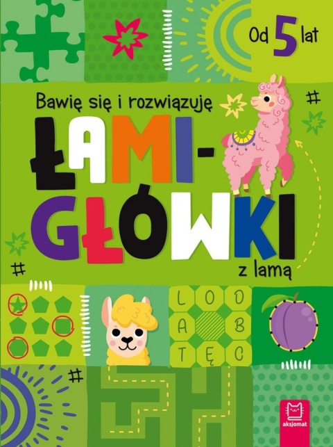 Łamigłówki z koalą i lamą Zestaw od 5 lat Zadania dla dzieci Aksjomat