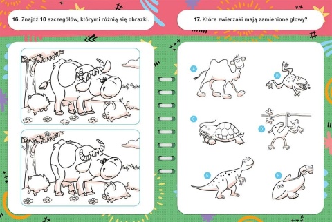 Łamigłówki z koalą i lamą Zestaw od 5 lat Zadania dla dzieci Aksjomat