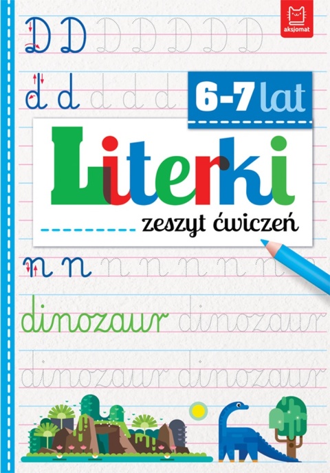 Literki zeszyt ćwiczeń dla dzieci 6 7 lat nauka pisania alfabetu edukacyjna