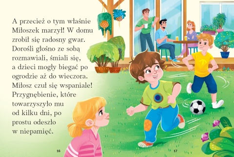 Magiczne piórko duże litery książka do nauki czytania dla dzieci Aksjomat