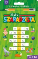 Mały szaradzista od 9 lat książeczka z ołówkiem krzyżówki łamigłówki