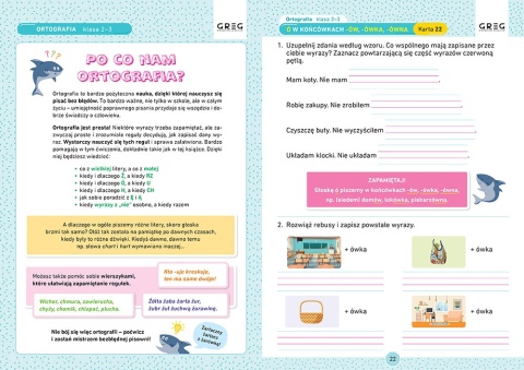 Nauka pisania wypracowań Jak to napisać Ortografia Gramatyka Karty pracy