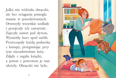 Podróż w czasie duże litery książka do nauki czytania dla dzieci Aksjomat