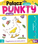 Połącz punkty i zobacz Na wsi pisak ścieralny nauka pisania Książeczka 4+