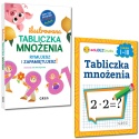 Tabliczka mnożenia dla dzieci zestaw 2 książki nauka matematyki klasy 1 3