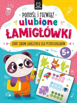 Ulubione łamigłówki dla przedszkolaków 5+ zadania logiczne Aksjomat