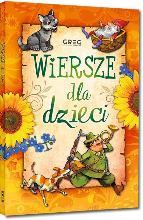 Wiersze dla dzieci książka twarda 64 strony klasyka poezji Greg