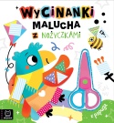 Wycinanki malucha z nożyczkami Papuga książka kreatywna dla dzieci 3+