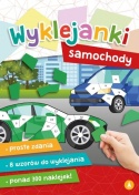 Wyklejanki Samochody z naklejkami 8 wzorów ponad 300 naklejek 3+ Skrzat