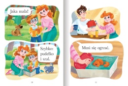 Zaczynam czytać Basia Basia książka duże litery nauka czytania 5+