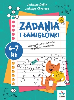 Zadania i łamigłówki 6-7 lat dla dzieci ćwiczenia logiczne matematyczne