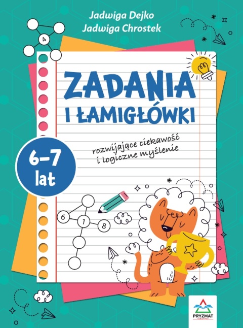 Zadania i łamigłówki 6-7 lat dla dzieci ćwiczenia logiczne matematyczne