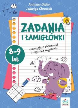 Zadania i łamigłówki 8-9 lat dla dzieci matematyka logiczne ćwiczenia