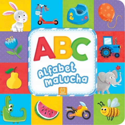 ABC Alfabet malucha Kartonowa Edukacyjna książeczka dla dzieci