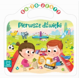 Co to jest? Pierwsze dźwięki Praca zbiorowa książka dla dzieci książeczka