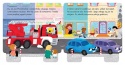 Jedzie, jedzie? Wóz strażacki Książeczka kartonowa edukacyjna dla dzieci