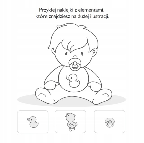Kolorowanka malowanka dla dzieci Malowanie-doklejanie Zadania + Naklejki Kolorowanka malowanka dla dzieci Malowanie-doklejanie Zadania + Naklejki
