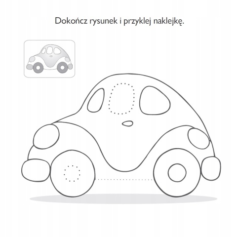 Kolorowanka malowanka dla dzieci Malowanie-doklejanie Zadania + Naklejki Kolorowanka malowanka dla dzieci Malowanie-doklejanie Zadania + Naklejki