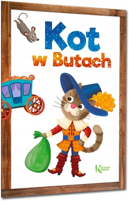Kot w Butach - kolorowa ilustrowana baśń książka dla dzieci 16 stron GREG