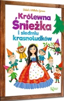 Królewna Śnieżka i siedmiu krasnoludków ilustrowana książka dla dzieci