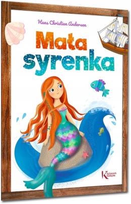 Mała Syrenka kolorowa ilustrowana baśń - książka dla dzieci, 16 stron, GREG