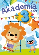 Akademia 3-latka zadania kolorowanka malowanka książka dla dzieci