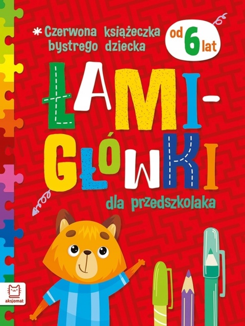Czerwona książeczka bystrego dziecka. Łamigłówki dla przedszkolaka od 6 lat