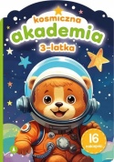 Kosmiczna akademia 3 lat Zadania ćwiczenia dla dzieci łąmigłówki + naklejki