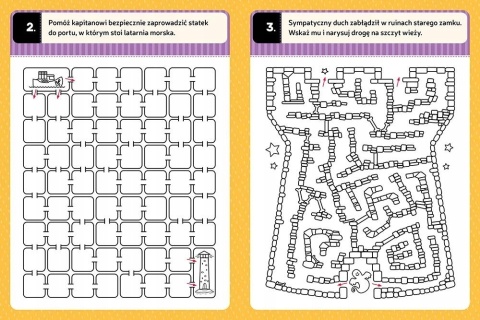 Labirynty Łamigłówki przedszkolaka zadania książka dla dzieci od 5 lat Labirynty Łamigłówki przedszkolaka zadania książka dla dzieci od 5 lat