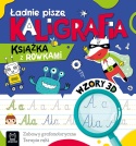 Ładnie piszę Kaligrafia Książka z rowkami grafomotoryczne terapia ręki