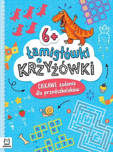 Łamigłówki i krzyżówki. Ciekawe zadania dla przedszkolaków Labirynty 6+ Łamigłówki i krzyżówki. Ciekawe zadania dla przedszkolaków Labirynty 6+