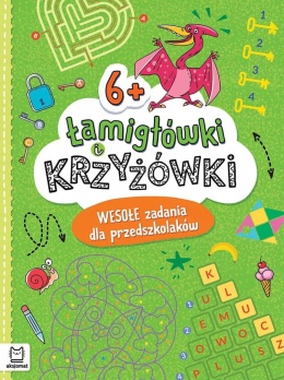Łamigłówki i krzyżówki Labirynty Wesołe zadania dla dzieci 6+