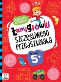 Łamigłówki szczęśliwego przedszkolaka Zadania do rozwiązania dla dzieci 5+