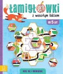 Łamigłówki z wesołym liskiem Uczę się i rozwiązuję Zadania dla dzieci 5 lat